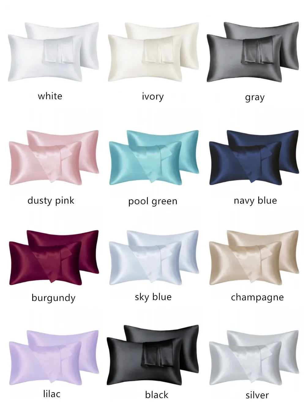 Satin pillowcase