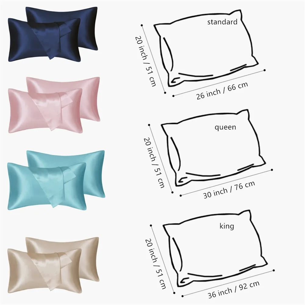 Satin pillowcase